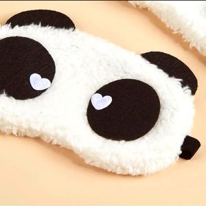 Panda Fluffy Eye Mask